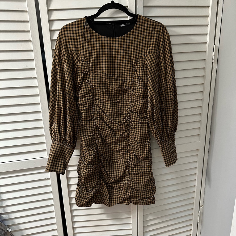 Zara Gingham Dress (medium)